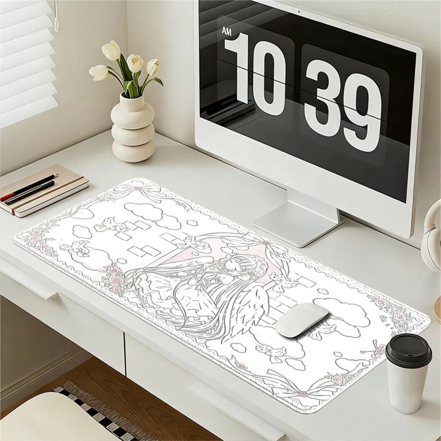 Leather Desk Pad - Alas Mouse Kulit, Karpet Meja dengan