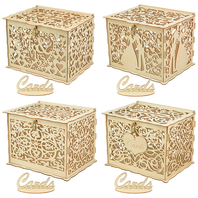 30X24X21cm DIY Kotak Kartu Had - Card Index Box ulasan dan harga