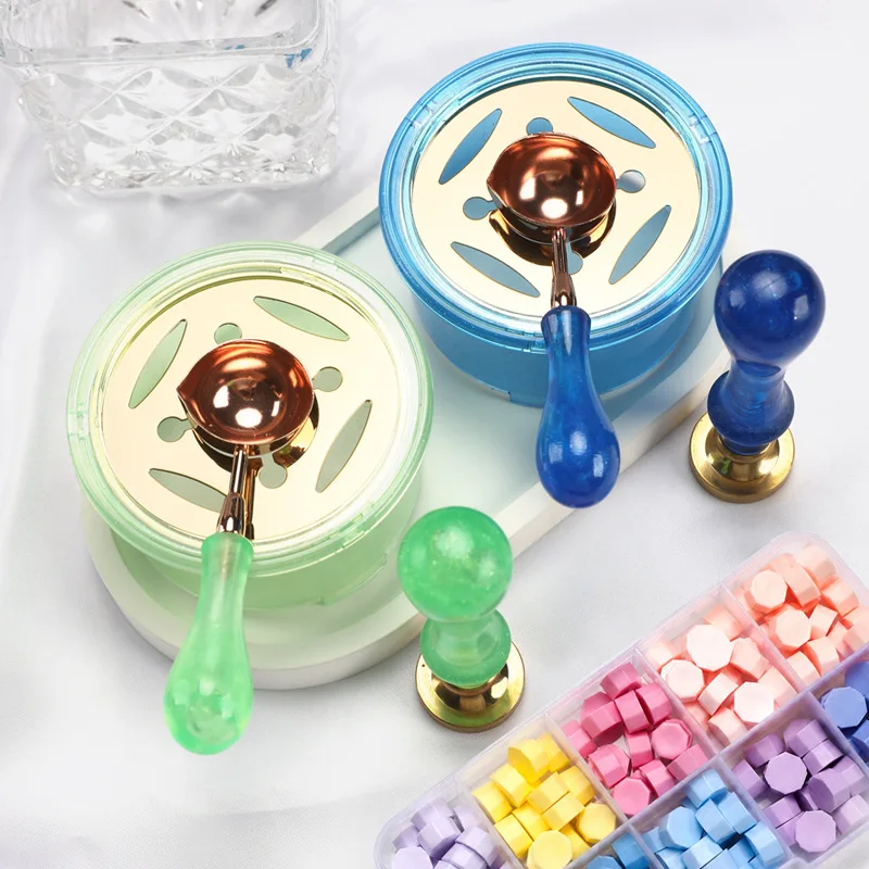 2pcs/set Set Stempel Segel Lil - Wax Seal Stamp Set ulasan dan harga