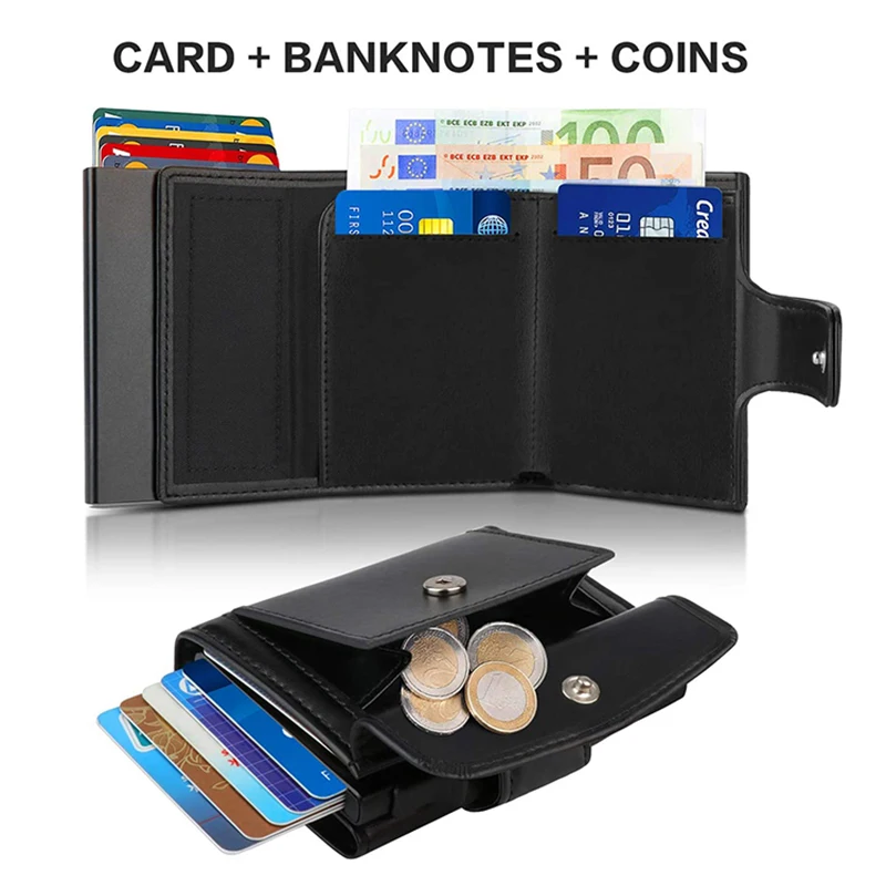 Dompet Kartu Bisnis Logam Anti - Index Card Holder ulasan dan harga