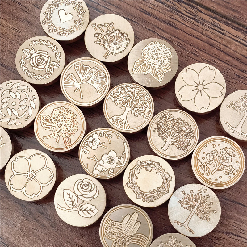 Cap lilin kepala bunga cap lil - Wax Seal Stamp Set ulasan dan harga